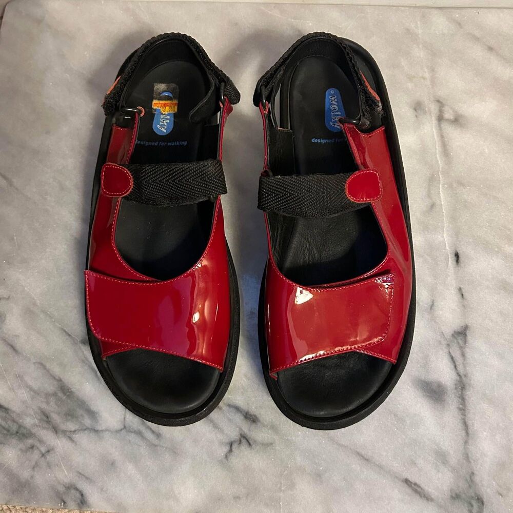 Woman Wolky Adjustable Sandals size 10